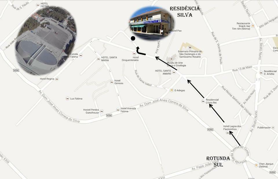 Silva Hotel Fátima Eksteriør billede